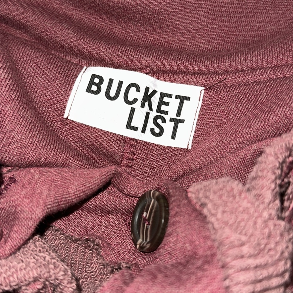 Bucket List Women's Mauve Button-Up Pullover Shir… - image 6
